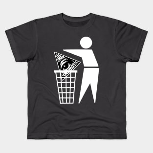 Bin The Illuminati Kids T-Shirt